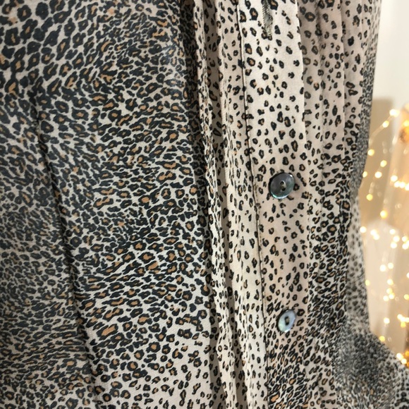 Designer Eric Alexander Sheer Silk Top M (38) - Picture 5 of 11